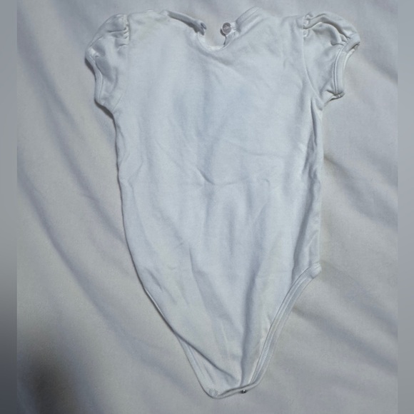 TBBC Baby Girl White Tennis Onesie | 12M - Picture 6 of 6